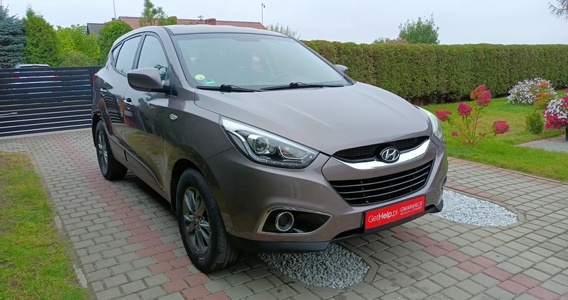 Hyundai Tucson cena 47800 przebieg: 145366, rok produkcji 2015 z Miłakowo małe 232